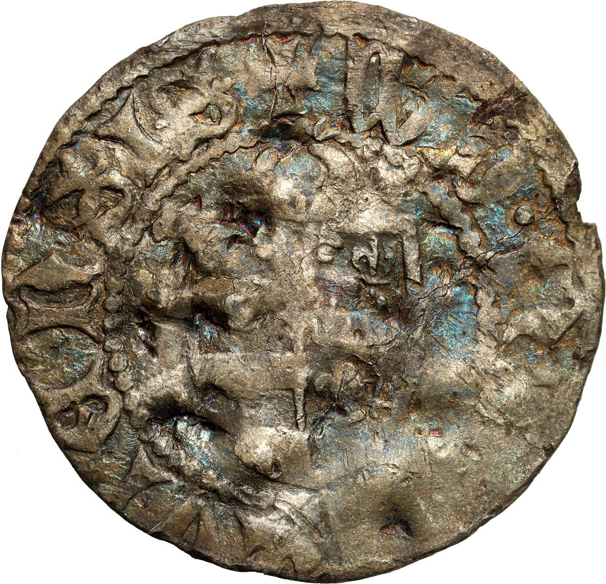 Rumunia, Mołdawia - księstwo. Aleksander I Dobry (1400-1432) - lenno Polski. 1 1/2Groats?